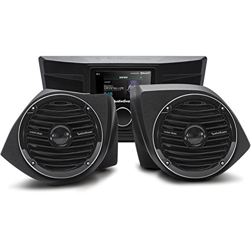 Rockford Fosgate YXZ-STAGE2 Stereo and Front Speaker Kit for Select 2016-2021 Yamaha YXZ Models Rockford Fosgate YXZ-STAGE2 Stereo and Front Speaker Kit for Select 2016-2021 Yamaha YXZ Models